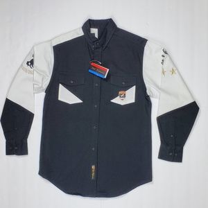 Vintage Club Palomino Fine Western Wear Shirt Mens Small Rodeo Ranch Emb…